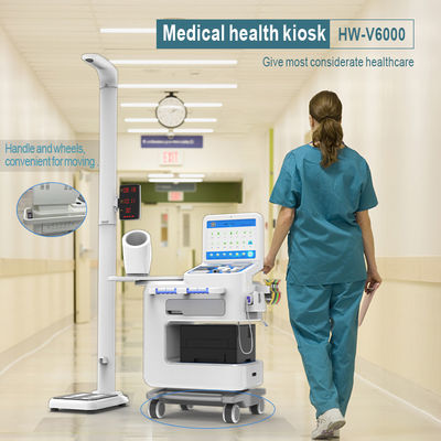 Examen de salud preventivo Ultrasonido médico Escala de peso y altura para la atención médica