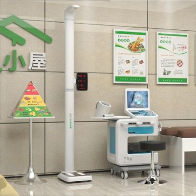 Máquina de examen físico de autoservicio con impresora A4 y color personalizable