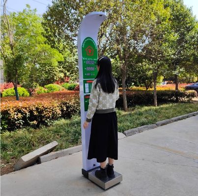 Peso de farmacia con pantalla de LED para medir el peso y la altura