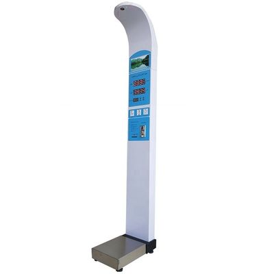 Soporte personalizado N.W. 42KG Máquina digital de altura y peso para los requisitos finales