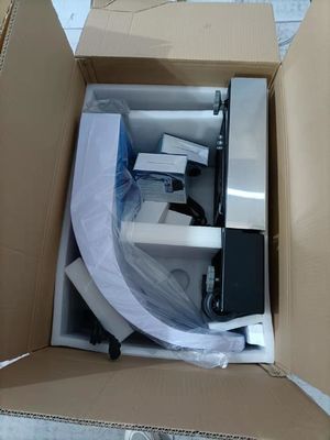 Soporte personalizado N.W. 42KG Máquina digital de altura y peso para los requisitos finales