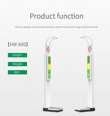 Pantalla LED Balanza electrónica para medir con precisión la altura y el peso del cuerpo