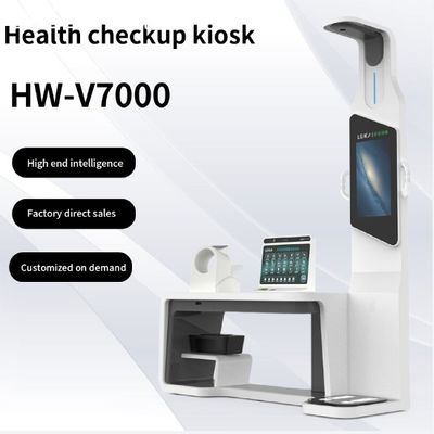 Health Kiosk Escala de altura y peso ultrasónica con calificaciones completas