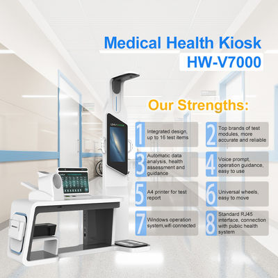 Control de salud de todo el cuerpo pantalla HD LCD Equipo de diagnóstico del hospital Lanzamiento de la máquina