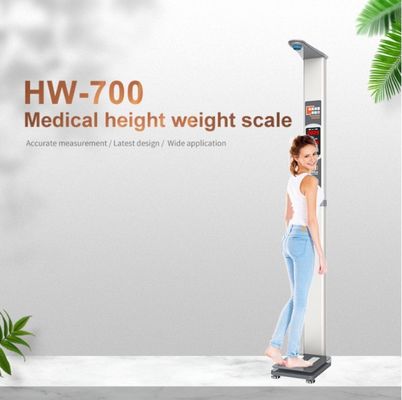Equipo médico AC100-240V Máquina ultrasónica de altura y peso para mediciones corporales