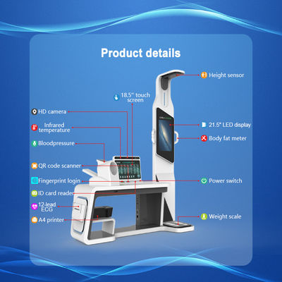 OEM personalizado HW-V7000 equipo de diagnóstico iHospital telemedicina para el examen de todo el cuerpo