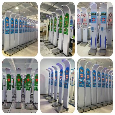 Display digital de LED Máquina de pesaje de altura de hospital médico con soporte personalizado
