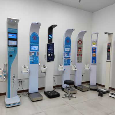 Display digital de LED Máquina de pesaje de altura de hospital médico con soporte personalizado