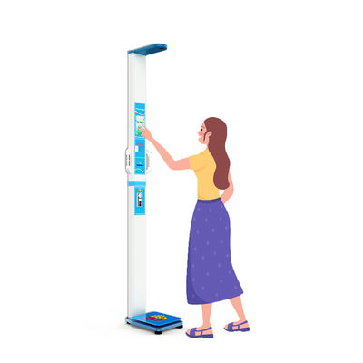 Máquina de análisis de grasa corporal de control de salud médica precisa y precisa