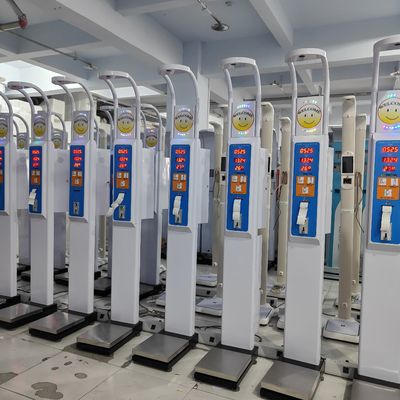 Balanzas de medición de peso corporal con monedas BMI para medir la velocidad 480 veces por hora