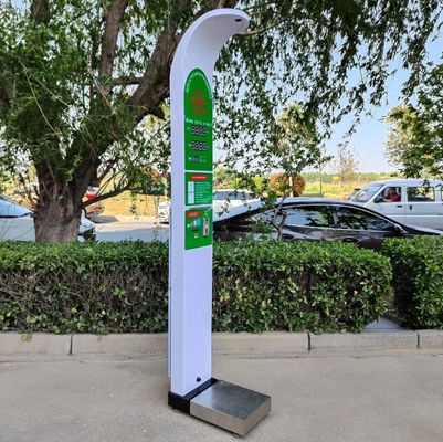 Escala de análisis de IMC de acero de venta comercial con soporte personalizado y alta precisión