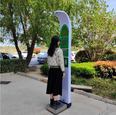 Escala de análisis de IMC de acero de venta comercial con soporte personalizado y alta precisión