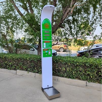 Escala de análisis de IMC de acero de venta comercial con soporte personalizado y alta precisión