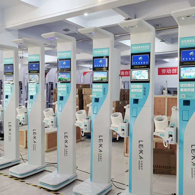 Funcional HW-VE máquina de ultrasonido de la altura del cuerpo y el peso de la masa grasa para el control de la salud