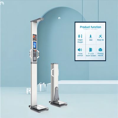 HW-700A Escala de grasa corporal por ultrasonido con análisis de composición corporal humana y peso corporal de 30 kg