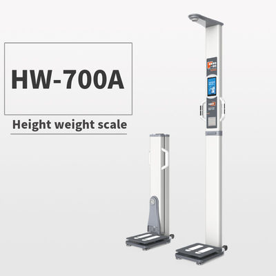 AC100-220V Fuente de alimentación Grasa corporal IMC Alturas Peso Pesada Balanza Máquina operada por monedas