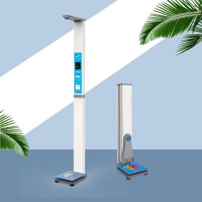 El seguimiento exacto del IMC se hace fácil con la báscula de peso y el medidor de altura máquina automática