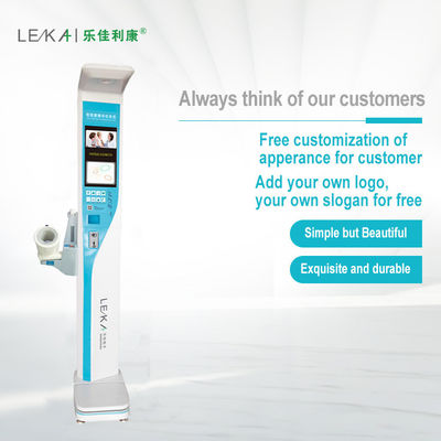 Escala de peso digital humana de farmacia con pantalla táctil LCD y fuente de alimentación AC100-240V