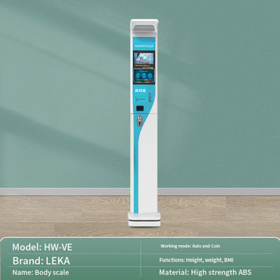 Escala de peso digital humana de farmacia con pantalla táctil LCD y fuente de alimentación AC100-240V