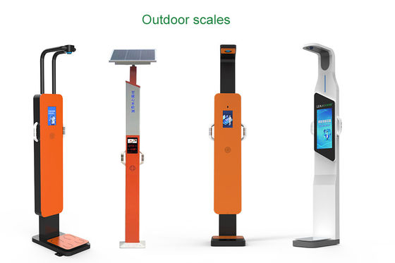 Máquina de control de grasa de salud al aire libre de pantalla LCD de 7 pulgadas con diseño a prueba de agua y GW 93kg