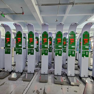 Máquina de pesaje por ultrasonido del IMC aprobada por el CE para la medición precisa de la altura y el peso