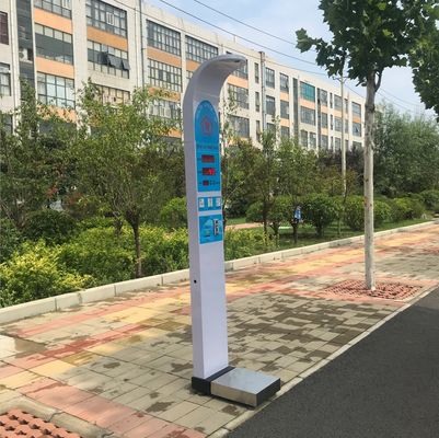 Máquina de pesaje por ultrasonido del IMC aprobada por el CE para la medición precisa de la altura y el peso