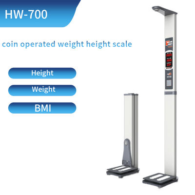 Máquina de medición de altura y peso de escala médica 33*46*230cm con pantalla LED/LCD