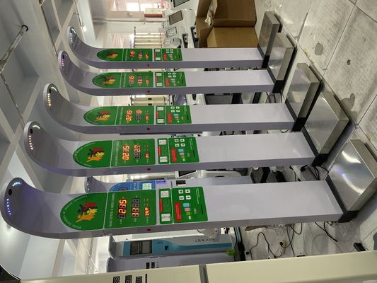 Display LED de color personalizado Moneda operada Escala de peso corporal y altura para farmacia