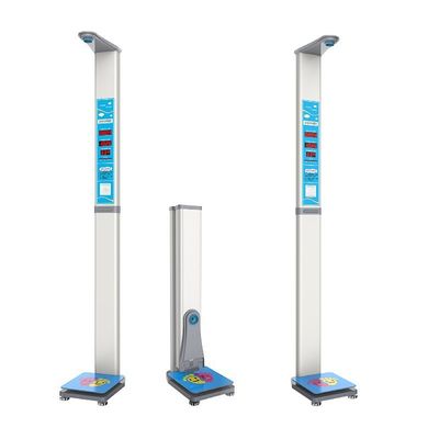 Balanzas electrónicas automáticas de altura y peso operadas con monedas con fuente de alimentación de 100-240 V