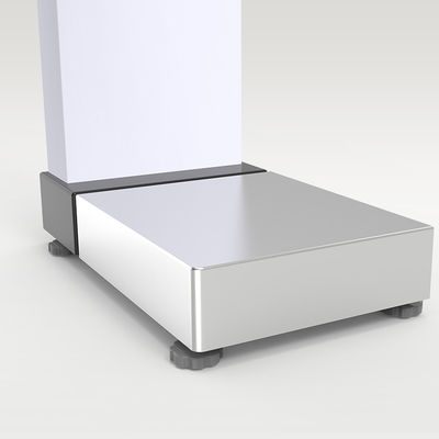 Uso médico RS232 Escala de peso con medición de altura por ultrasonido e impresora en acero