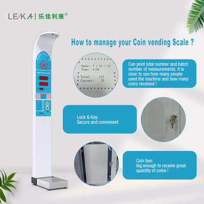 Escala electrónica de altura y peso multilingüe con índice de desorden corporal BMI personalizado
