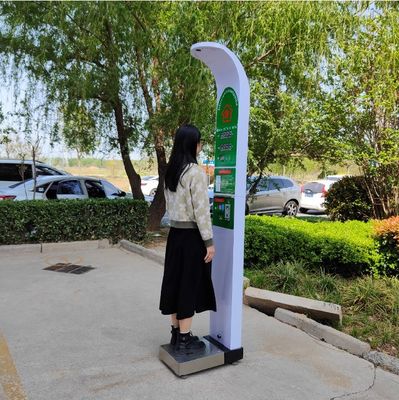 HW-900 Ultrasonidos Balanza del cuerpo humano IMC Peso Alturas Requisitos de la máquina expendedora