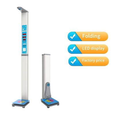 Máquina de venta de pesaje de peso corporal con pantalla de LED