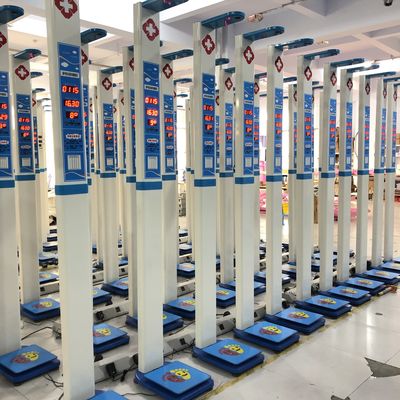 Máquina de venta de pesaje de peso corporal con pantalla de LED