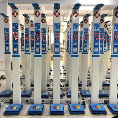 Máquina de venta de pesaje de peso corporal con pantalla de LED
