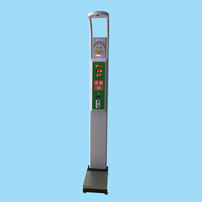 Máquina de IMC del cuerpo con pantalla digital LED para la medición precisa de la altura en farmacias