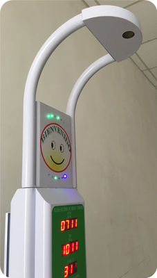 Máquina de diagnóstico de salud personal con pantalla LED Balanza automática para AC100-240V