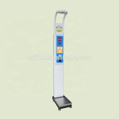 Analista de IMC del cuerpo de la moneda Escala de venta HW-600 Rango de altura 60-200 cm para el índice de masa corporal