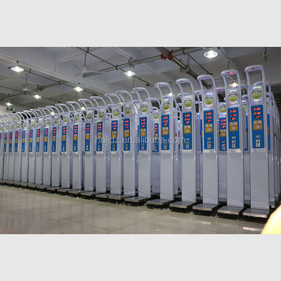 Rango de altura 60-200cm Máquina electrónica de IMC para la medición precisa del peso y la altura