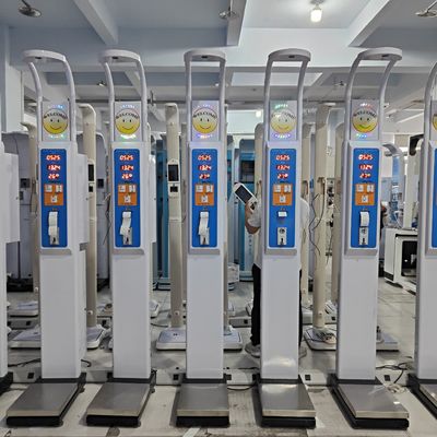 Rango de altura 60-200cm Máquina electrónica de IMC para la medición precisa del peso y la altura
