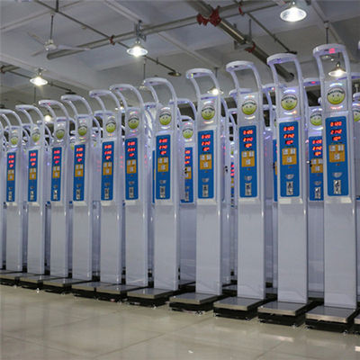 45 kg G.W. Hospital Médico Clínica IMC Máquina de moneda Operada Escala de altura y peso para resultados precisos