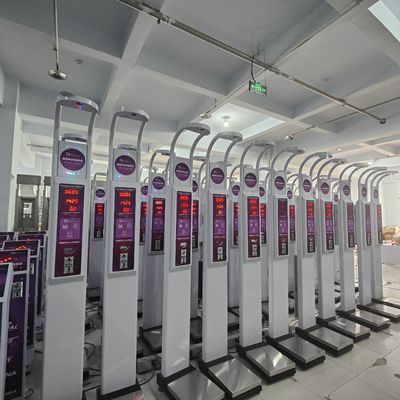 Máquina de venta de balanzas de pesas de monedas HW-600 para la medición precisa de peso y altura