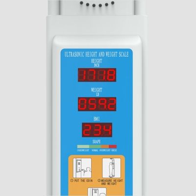 Escala de medición de altura digital con monedas HW-600 personalizable 45kg G.W.