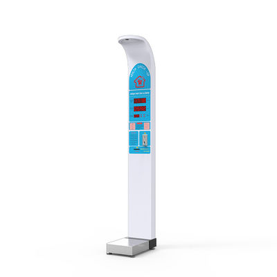 Fuente de alimentación 100-240V Balanza de peso del IMC con medición de altura y pantalla digital
