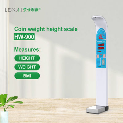 Fuente de alimentación 100-240V Balanza de peso del IMC con medición de altura y pantalla digital