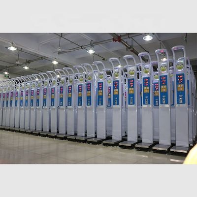 Display LED Ultrasonico Máquina de medición electrónica de altura y peso Rango de peso 8-200kg
