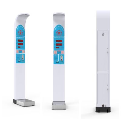 Máquina de prueba de IMC corporal electrónica profesional con impresora Tamaño del producto 33*55*235cm