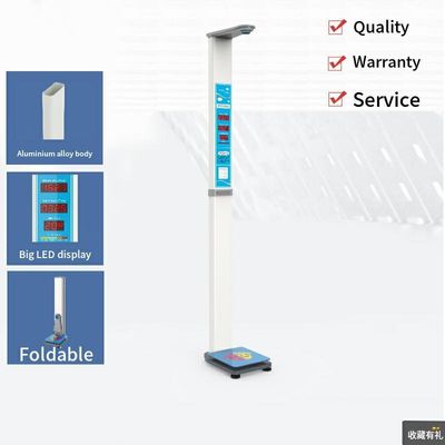 Display LED/LCD Máquina de balanza de peso y altura para el análisis de la composición corporal