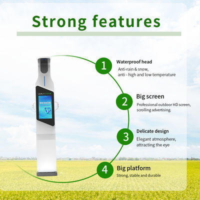 Farmacia Escala de IMC 2023 Diseño Analista de grasa corporal ultrasónica Escala de pesaje electrónica